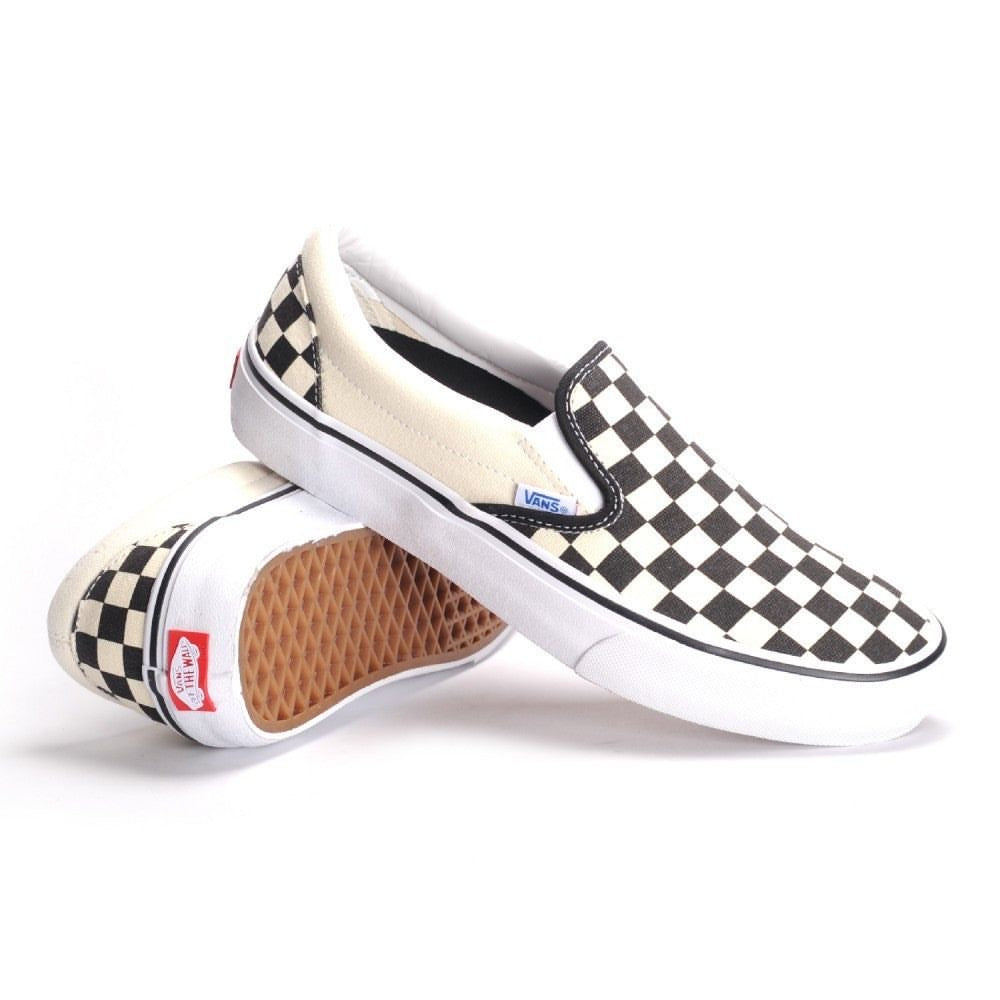Vans Checkerboard Classic Black Slip-on