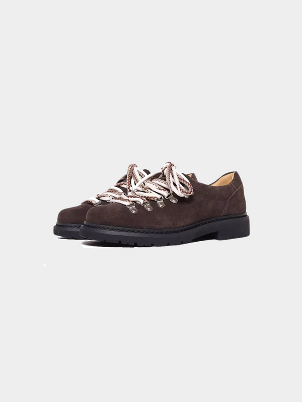 Circle Cage Mountain Derby Shoes Mocha Ridge